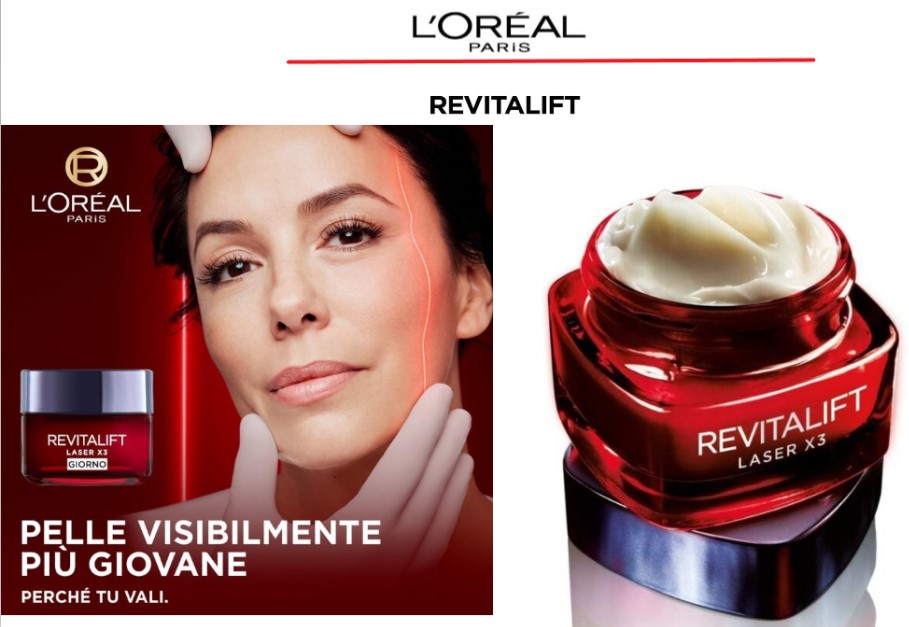 L'OREAL PARIS REVITALIFT - CREMA VISO GIORNO, Trattamento Anti-Età Laser X3